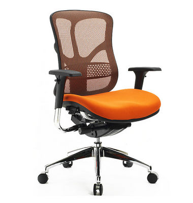 Modern design office ergonomic chair in mesh upholstery