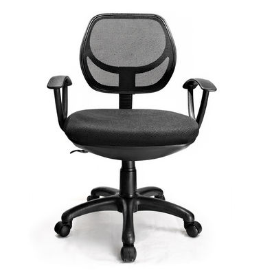 Perfectly cheap black mesh office chair