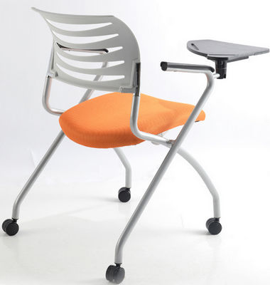 Training chair with writing tablet,training room chair,folding chair for training room